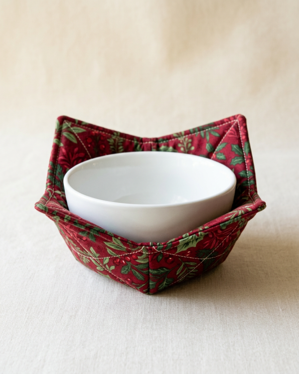 Cranberry Botanical Bowl Cozy