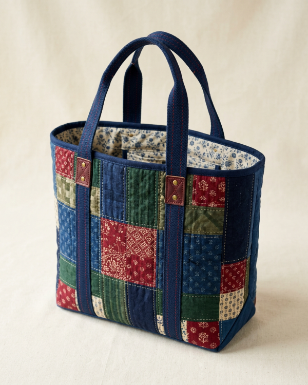 Heritage Patchwork Market Tote