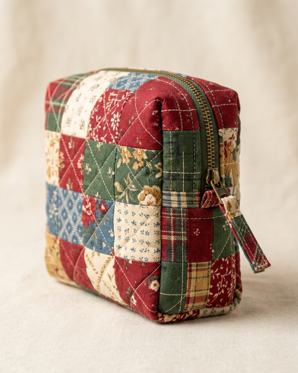 Keepsake Patchwork Notions Pouch
